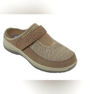 Orthofeet Louise Stretch Knit Slippers- Beige, Size 8 X-Wide, NIBWomen's Slipp